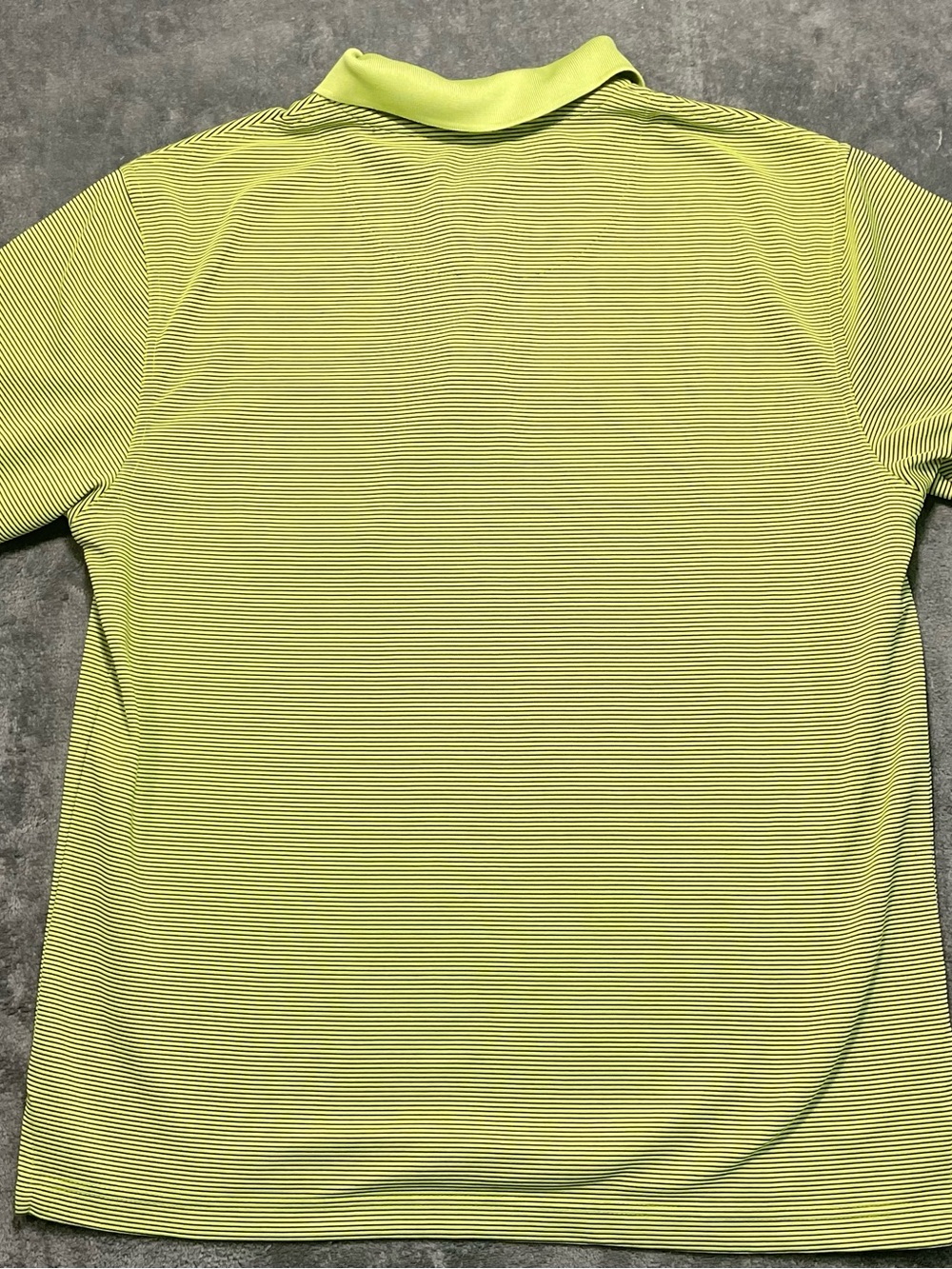 Grand Slam Neon Lime Striped Polo